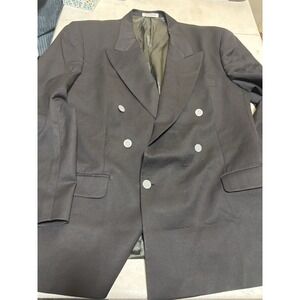 Montebello Made in Italy pure new wool glenn check Blazer